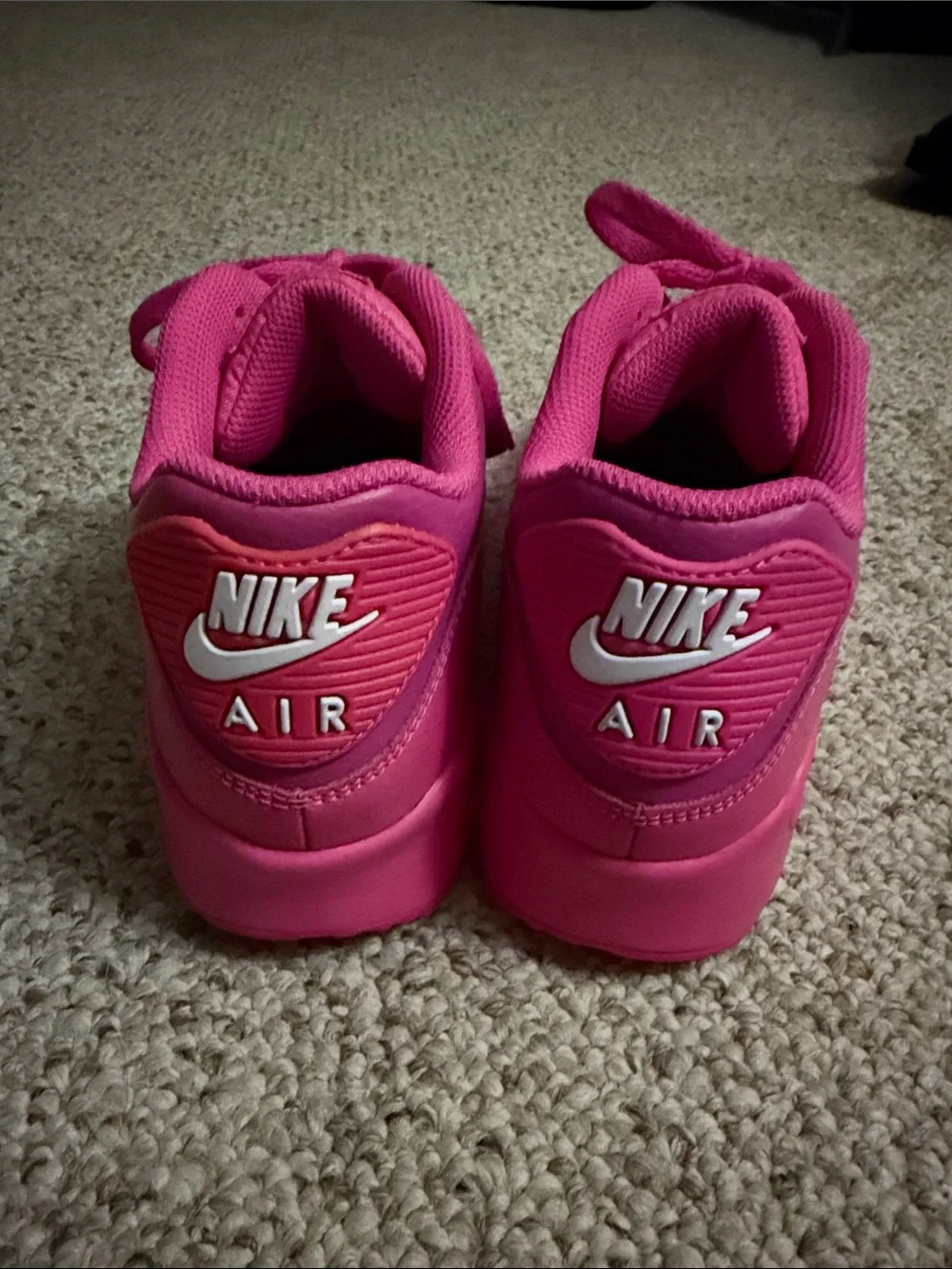Nike Pink Monochrome Air Max Sneakers